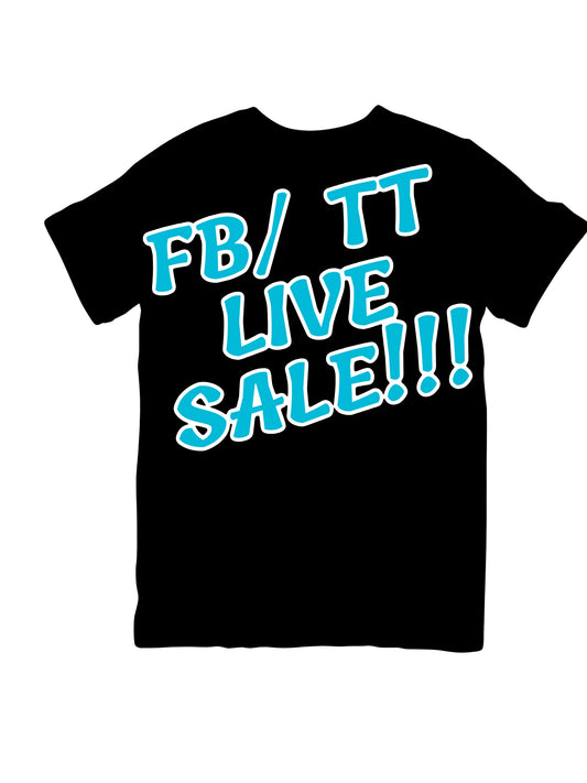 FB/ TT LIVE SALES