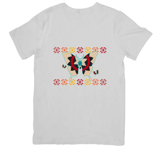 2XL-4XL ADULT T-shirt Butterfly